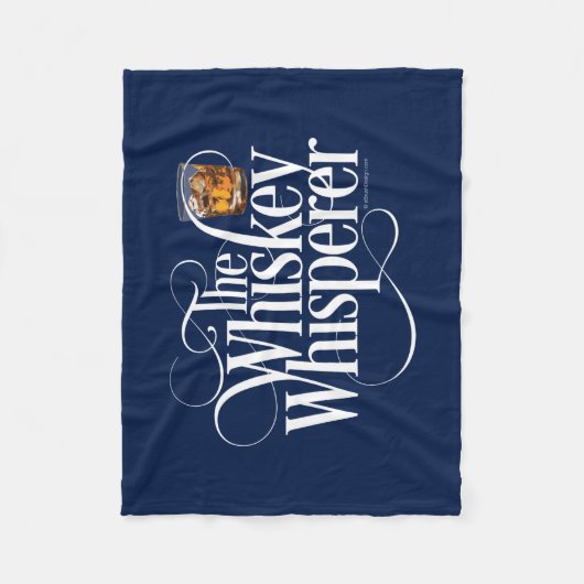 Whiskey Whisperer Fleece Blanket (Vorderseite)