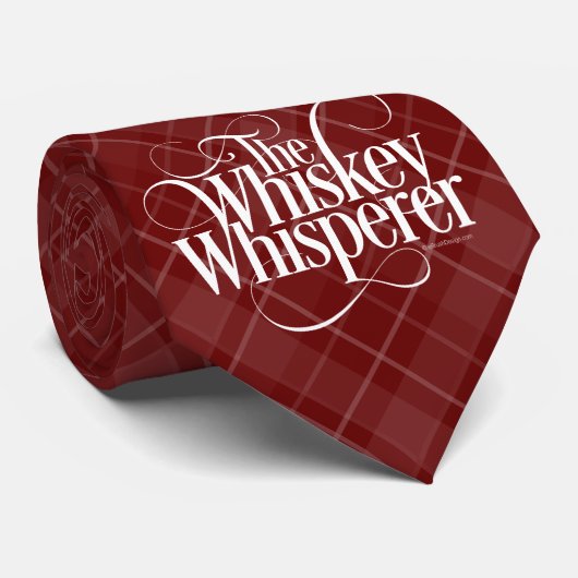 Whiskey Whisperer Krawatte (Gerollt)