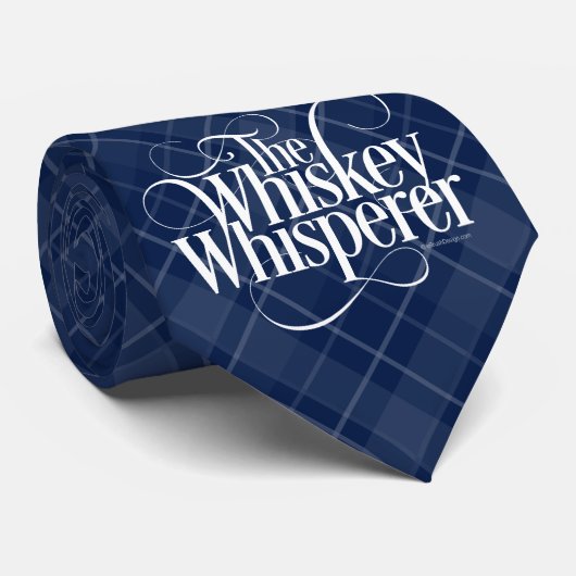 Whiskey Whisperer Neck Tie Krawatte (Gerollt)