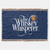 Whiskey Whisperer Throw Blanket Decke (Vorderseite)