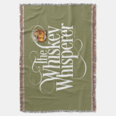 Whiskey Whisperer Throw Blanket Decke (Vorderseite Vertikal)