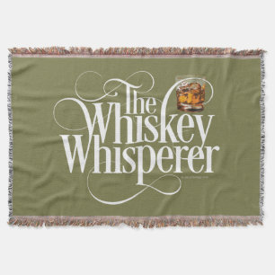 Whiskey Whisperer Throw Blanket Decke