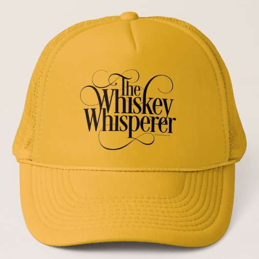 Whiskey Whisperer Trucker Hat Truckerkappe (Vorderseite)
