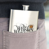 Whiskey Whisperflasche Flachmann (Beispiel)