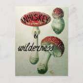 Whiskey & Wilderness Toadstool Postkarte (Vorderseite)