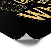Whiskey wird mit dem Alter besser, ich verbessere Poster (Ecke)