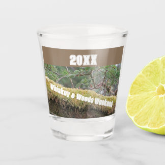 Whiskey & Woods Wochenende Nur für Männer Campout Schnapsglas