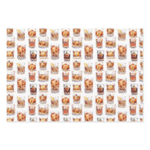 Whiskey Wrapping Paper - Cocktail Geschenkwrap