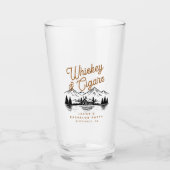 Whiskey & Zigarren Junggesellenabschied Hütte am S Glas (Vorderseite)