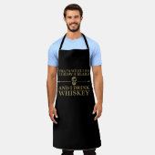 Whiskey-Zitate mit lustigen bärtigen Redewendungen Schürze (Getragen)