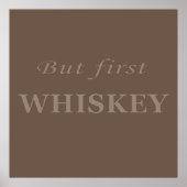 Whiskey-Zitate Poster (Vorne)