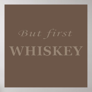 Whiskey-Zitate Poster