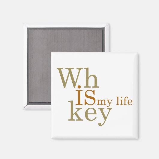 Whiskey zitiert lustige alkoholische Redewendungen Magnet (Vorderseite/Rückseite)