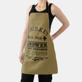 Whiskey zitiert lustige alkoholische Redewendungen Schürze (InSitu)