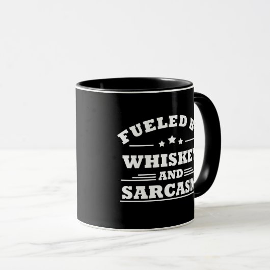 Whiskey zitiert lustige Alkoholkonsum Redewendunge Tasse (VorderseiteRechts)