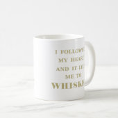 Whiskey zitiert lustige Redewendungen zum Trinken Kaffeetasse (VorderseiteRechts)