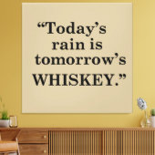 Whiskey zitiert lustige Redewendungen zum Trinken Leinwanddruck (Insitu (Wohnzimmer))