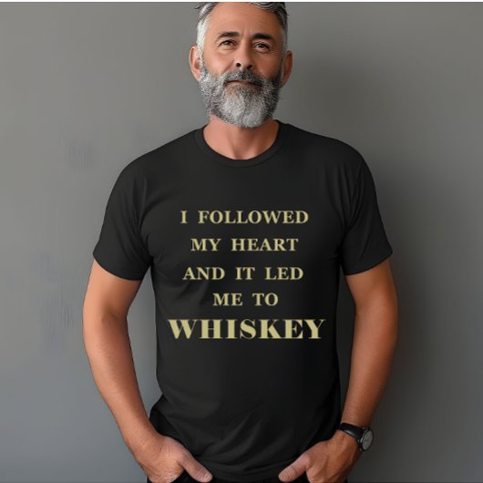 Whiskey zitiert lustige Redewendungen zum Trinken T-Shirt