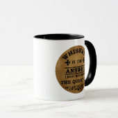 Whiskey zitiert lustige Redewendungen zum Trinken Tasse (VorderseiteRechts)