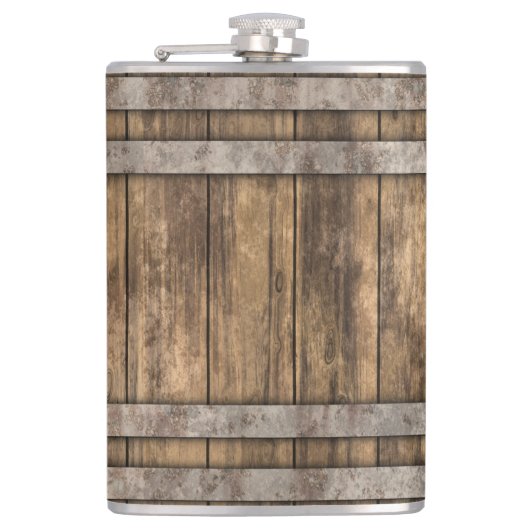 Whiskeyfass Flachmann (Vorderseite)