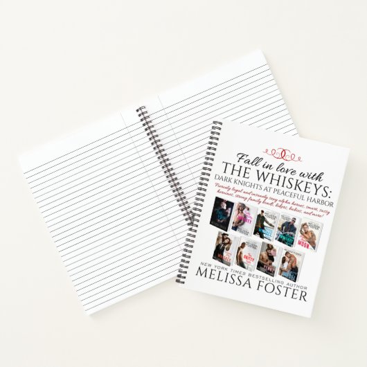Whiskeys-Notebook - 8,5" l x 11 Notizblock (Innenseite)