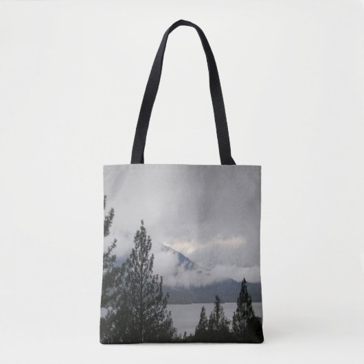 Whiskeytown See mit dem Nebelschmuck... Tasche (Vorderseite)