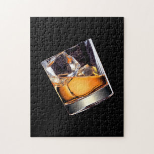 Whisky auf dem Felsen Puzzle