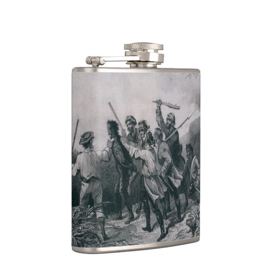 Whisky-Aufstand Flachmann (Rechts)