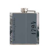 Whisky-Aufstand Flachmann (Rückseite)