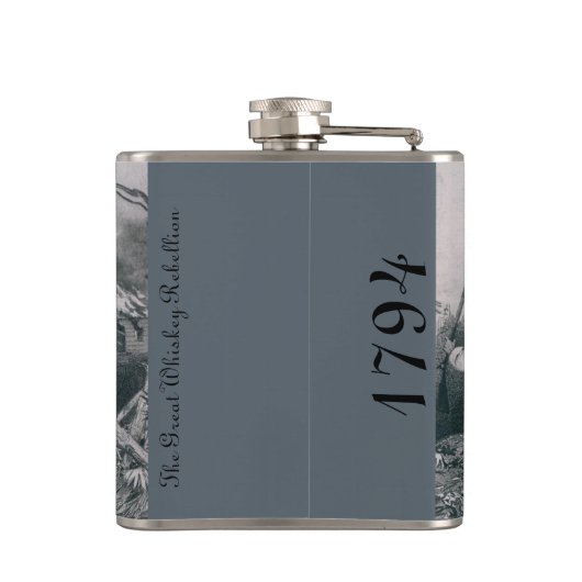 Whisky-Aufstand Flachmann (Rückseite)