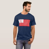Whisky-Aufstands-Flagge T-Shirt (Vorne ganz)
