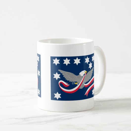 Whisky-Aufstands-Flaggen-T - Shirts Kaffeetasse (VorderseiteRechts)