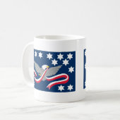 Whisky-Aufstands-Flaggen-T - Shirts Kaffeetasse (Vorderseite Links)