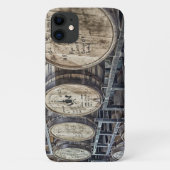 Whisky-Barrel im Lager Case-Mate iPhone Hülle (Rückseite)