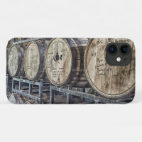 Whisky-Barrel im Lager