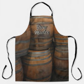 Whisky-Barrels aus Holz, Bierkegs, fotografisch Schürze (Vorderseite)