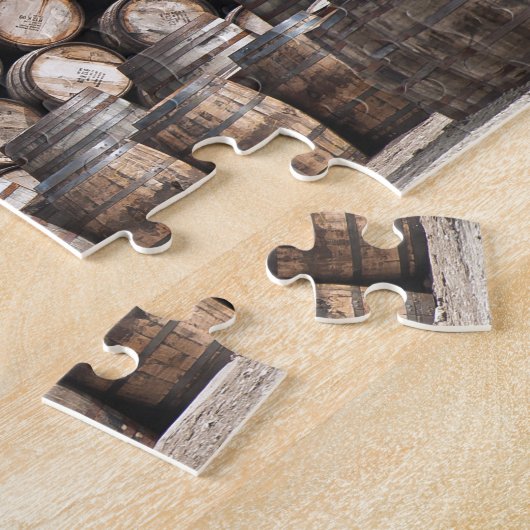 Whisky-Böttcherei-Laubsäge Puzzle (Seite)