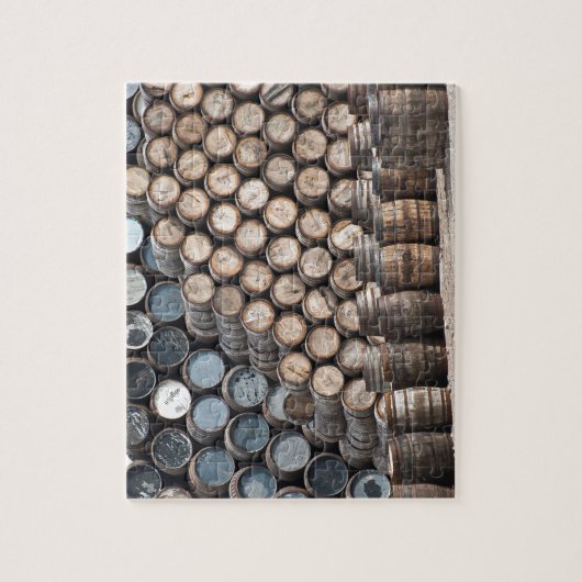 Whisky-Böttcherei-Laubsäge Puzzle (Vertikal)