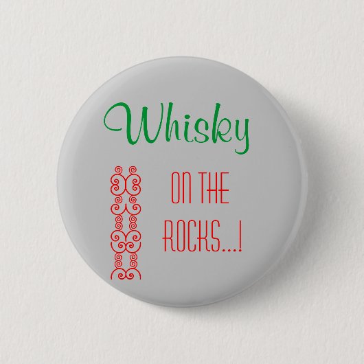 Whisky Button (Vorderseite)
