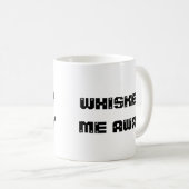 Whisky entführt mich lustiger Kaffeebecher  Kaffeetasse (VorderseiteRechts)