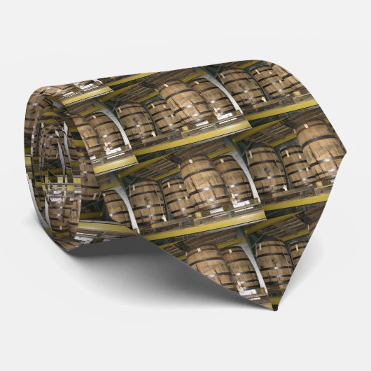 Whisky-Fässer Krawatte (Gerollt)