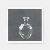 Whisky Flasche Serviette (Vorderseite)