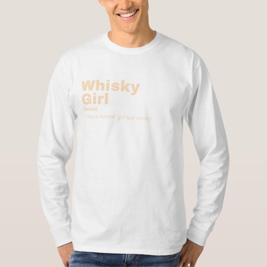 Whisky Girl - Whisky T-Shirt (Vorderseite)