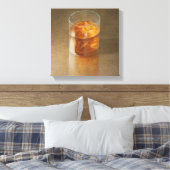 Whisky-Glas 2010 Leinwanddruck (Insitu (Schlafzimmer))