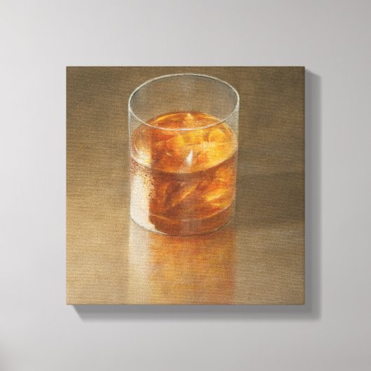 Whisky-Glas 2010 Leinwanddruck (Vorderseite)