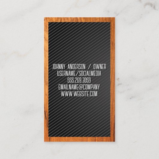 Whisky-Glass-Logo | BAR | Visitenkarte (Rückseite)