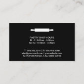 Whisky II | Kulinarischer Meister Visitenkarte (Rückseite)