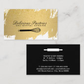 Whisky II | Kulinarischer Meister Visitenkarte (Vorne/Hinten)