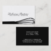 Whisky II | Kulinarischer Meister Visitenkarte (Vorne/Hinten)