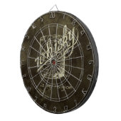 Whisky ist meine Religion! Dartscheibe (Vorderseite rechts)